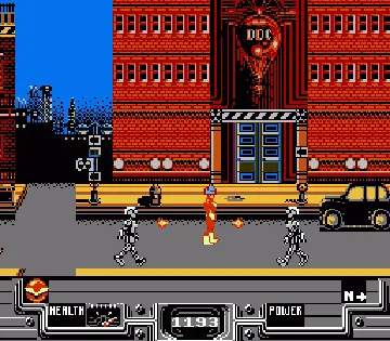 Defenders of Dynatron City (USA) screen shot game playing